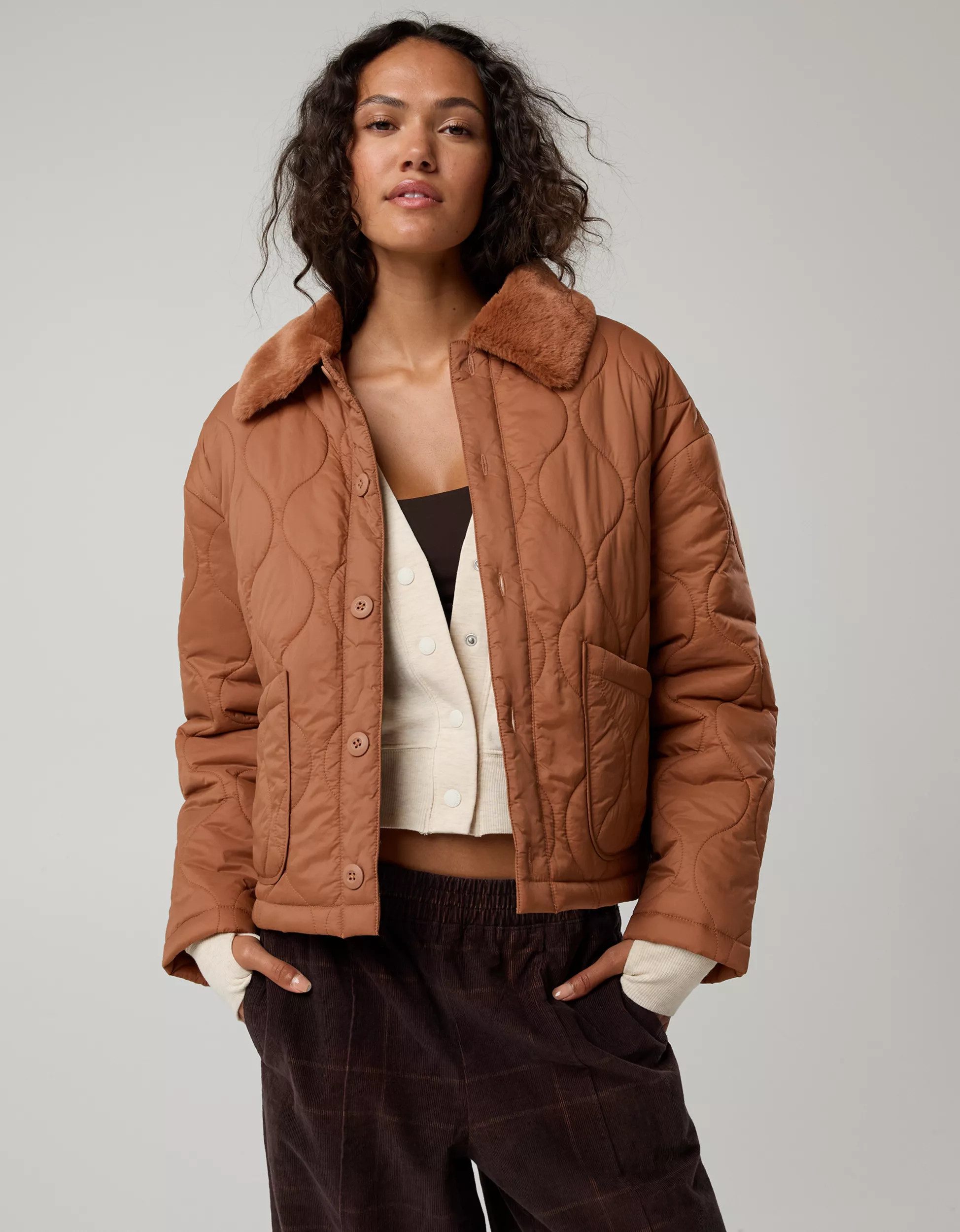 OFFLINE By Aerie Quilted Chore Jacket | Aerie