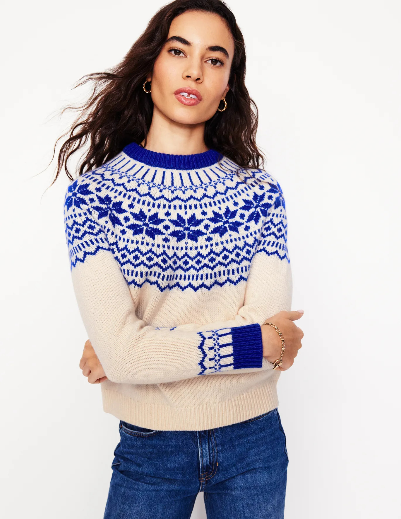 Eleanor Fair Isle Jumper | Boden (US)