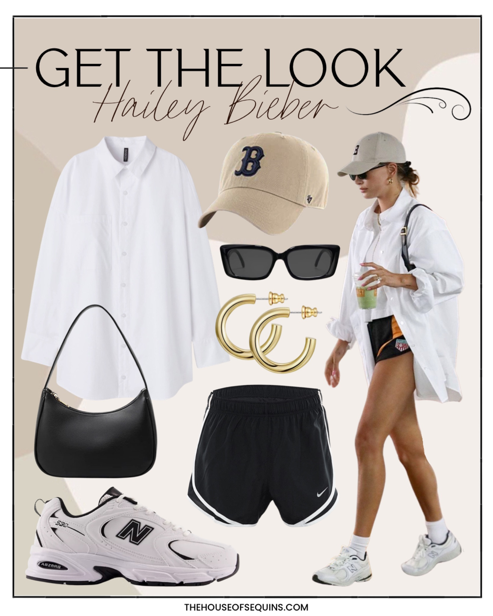Hailey Bieber inspired Amazon Fashion designer look for less. Cropped tee, oversized button shirt, New Balance 530 sneakers. Celebrity style trendy outfit. 

Follow my shop @thehouseofsequins on the @shop.LTK app to shop this post and get my exclusive app-only content!

#liketkit #LTKstyletip #LTKFind #LTKSeasonal
@shop.ltk
https://liketk.it/408x1

#LTKstyletip #LTKSeasonal #LTKFind