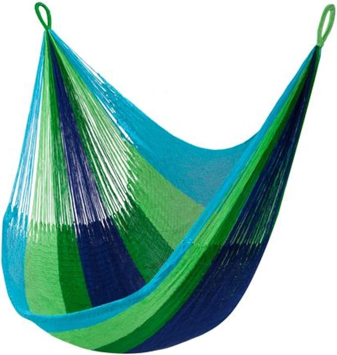 Handwoven Hanging Chair by Yellow Leaf Hammocks - Fits 1 Person, 330lb Max - Kick Back for Full-B... | Amazon (US)