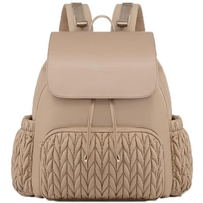 Itopfox Small Baby Diaper Backpack, Water-Resistant Travel Bag for Mom with Changing Pad, Stroller Straps, Lightweight & Stylish - Khaki | Target