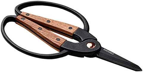 Barebones Walnut Scissors, Small - Ambidextrous Grip, Wide Handles & Comfortable Fit | Amazon (US)