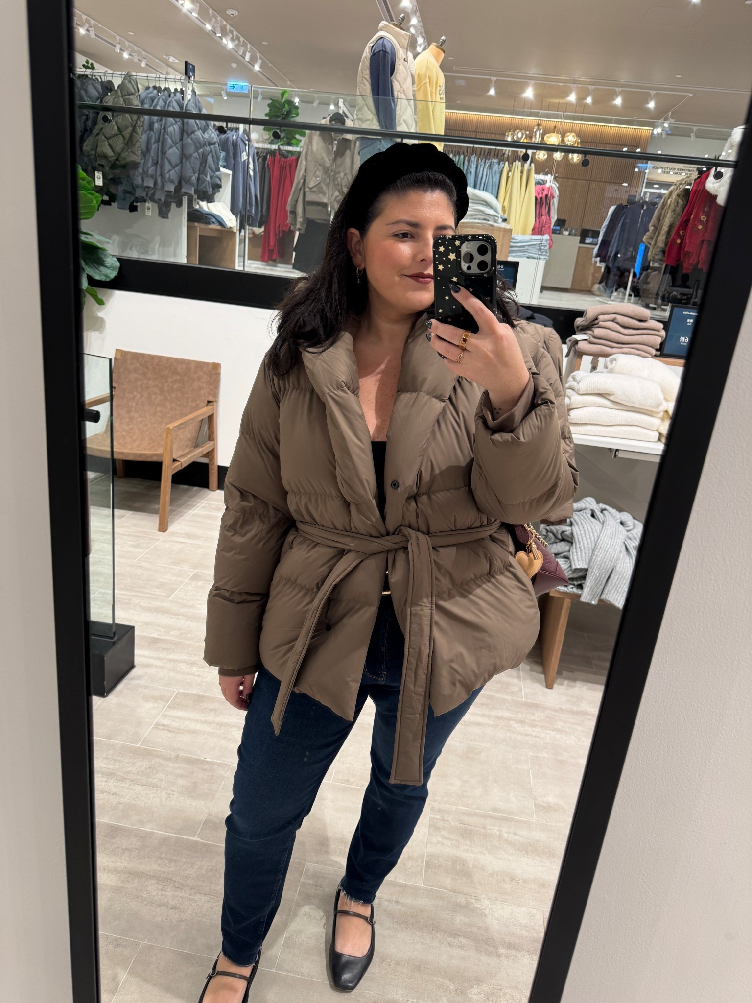Tried this on in Hong Kong, it’s so cute! I’m wearing a size XL! It’s on sale right now but only available in limited sizes. Comes in this brown and black! 

#LTKPlusSize #LTKootd #LTKSaleAlert