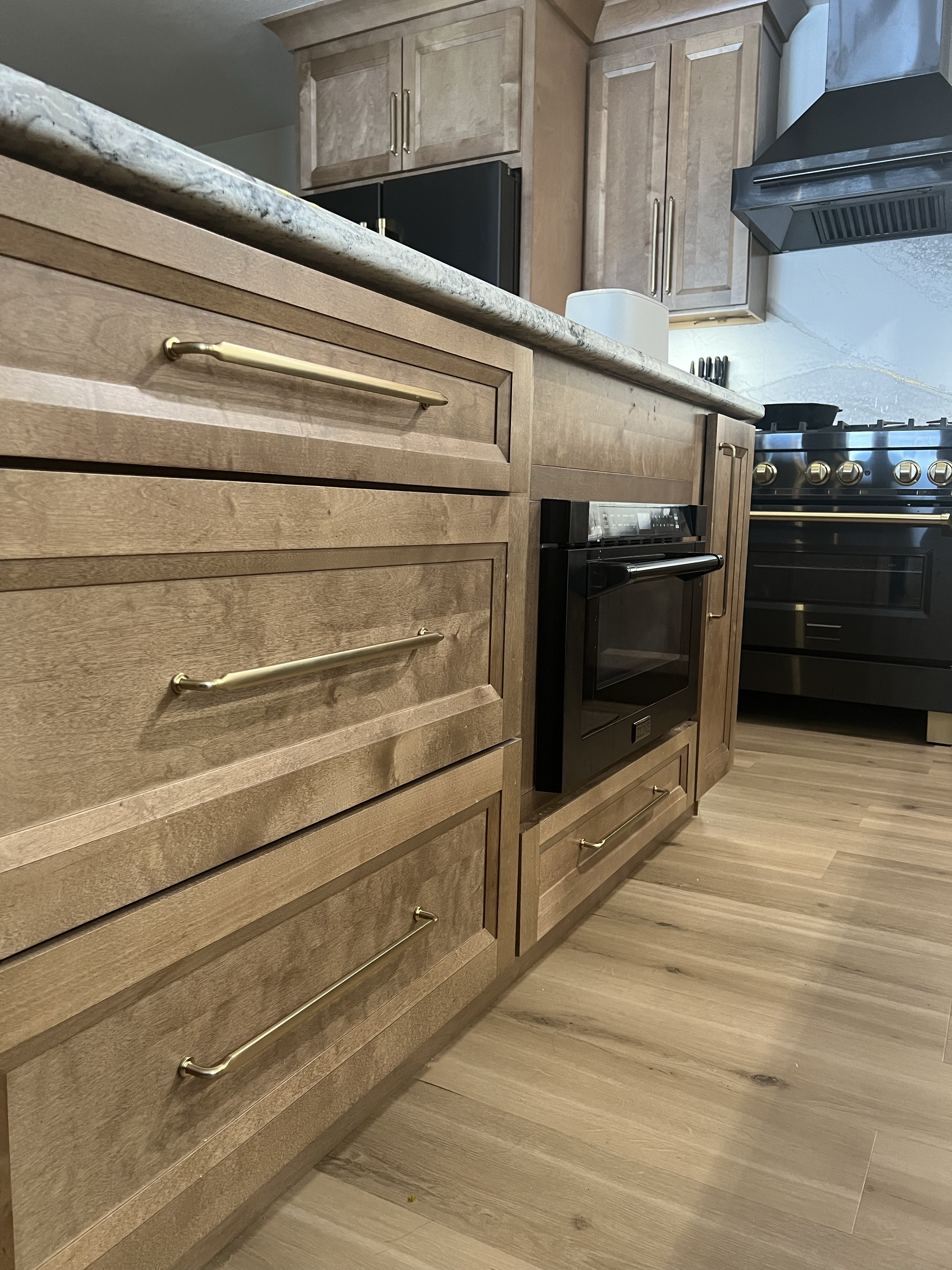 Some details from our dream kitchen from handles to appliances! The black appliances are so sleek.

#LTKHome #LTKU #LTKFamily