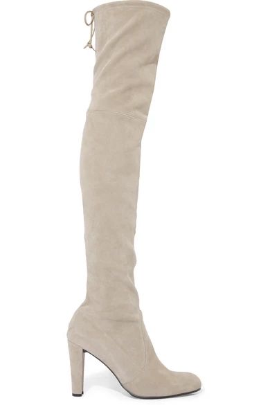Highland stretch-suede over-the-knee boots | NET-A-PORTER (US)