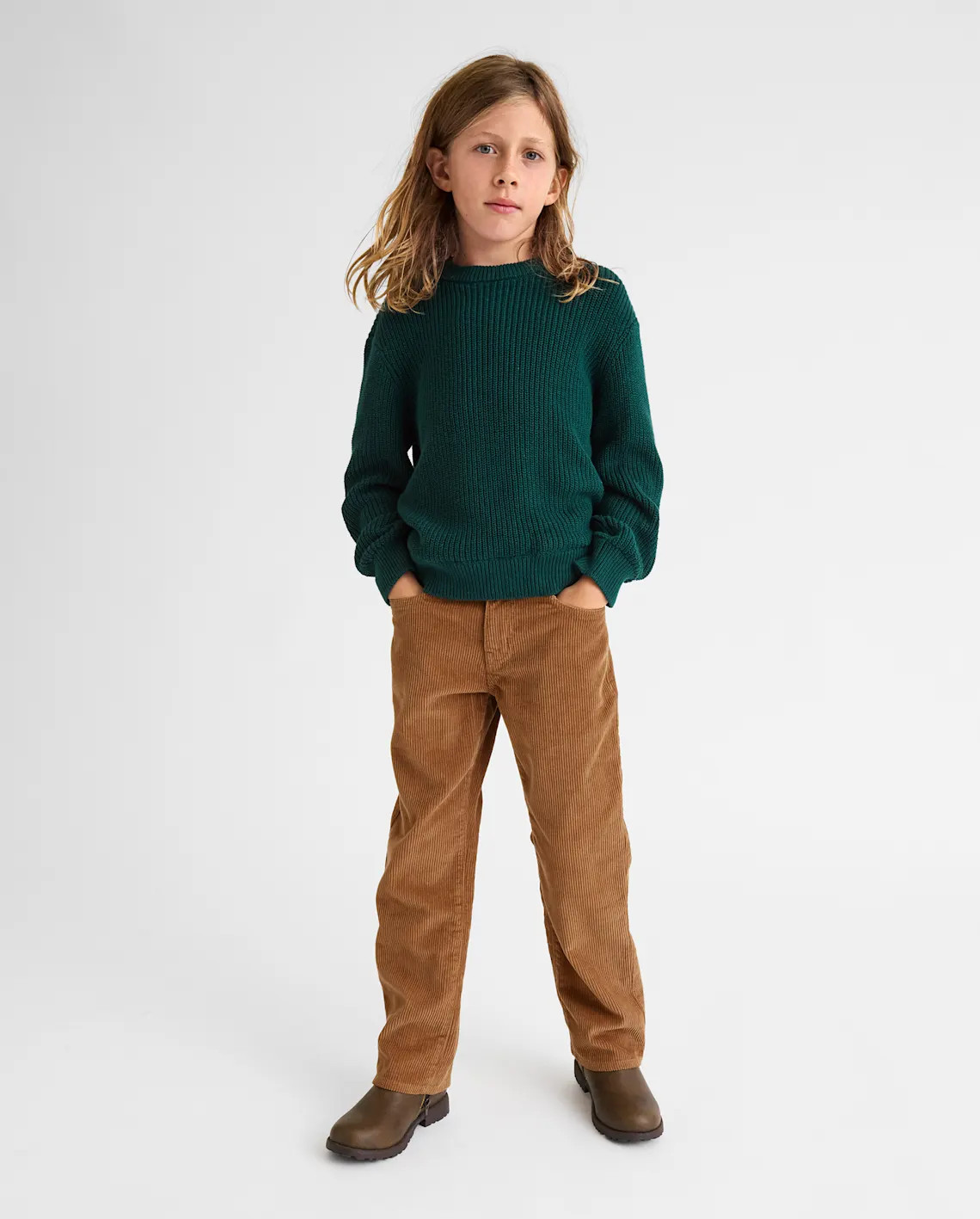Boys Corduroy Straight Pants - brown | The Children's Place