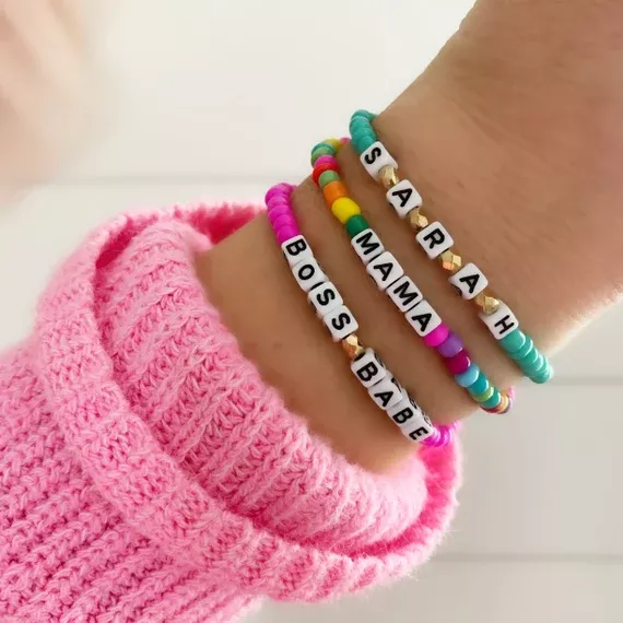 Personalized on sale friendship bracelets