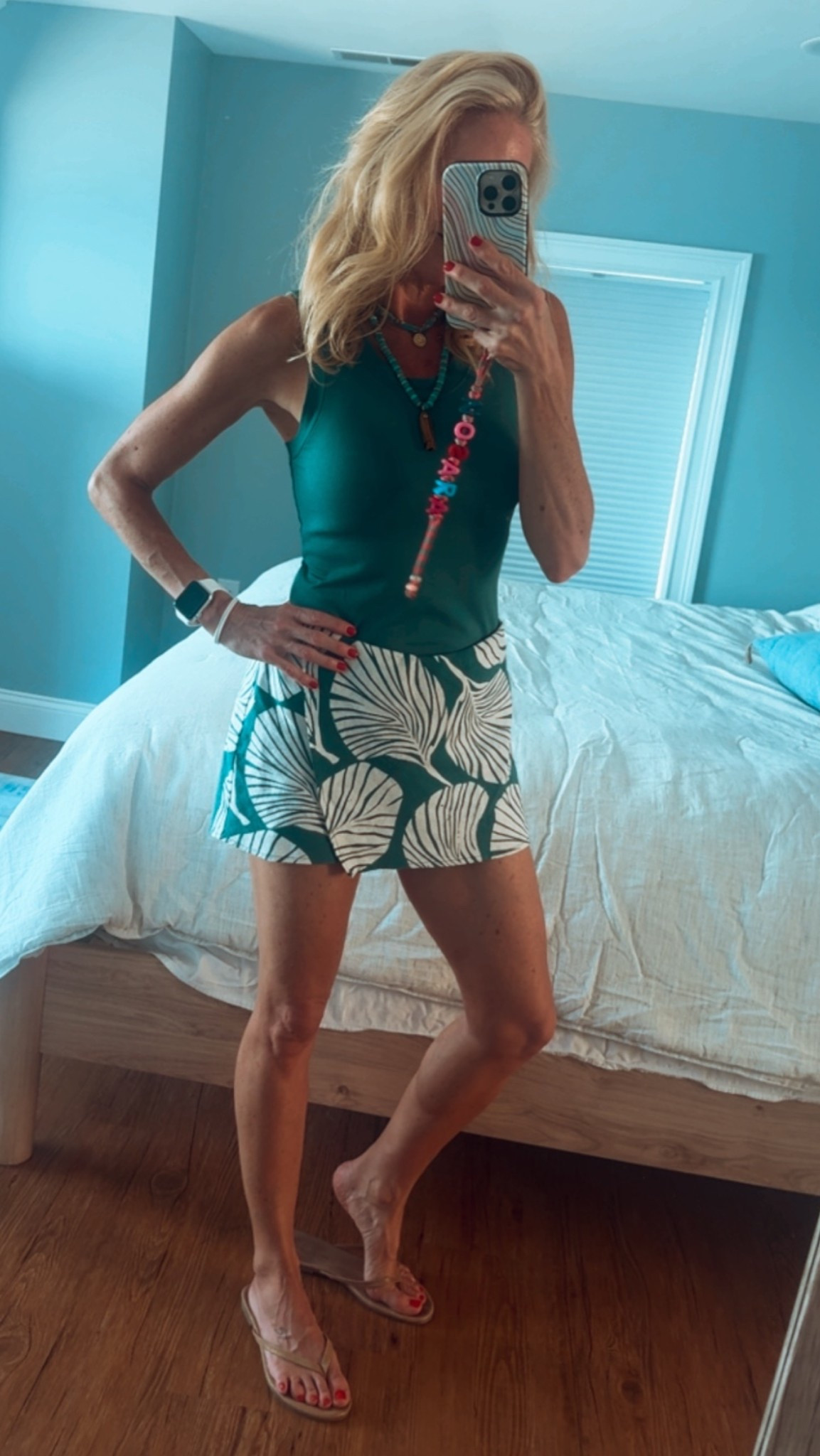 Summer style. This skort is the perfect piece to throw on in the summer! Tank is so comfortable and soft!!

#LTKootd #LTKSeasonal #LTKOver40