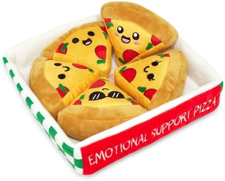 WHAT DO YOU MEME? Emotional Support Pizza — Plush Pizza by Emotional Support Plushies | Amazon (US)