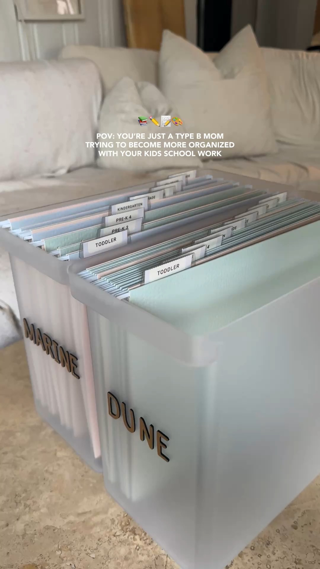 Simple & easy to see organization for my type b moms needing some inspo and motivation (I do haha). Just grabbed everything from my last target pickup order! 

#LTKKids #LTKFamily #LTKHome