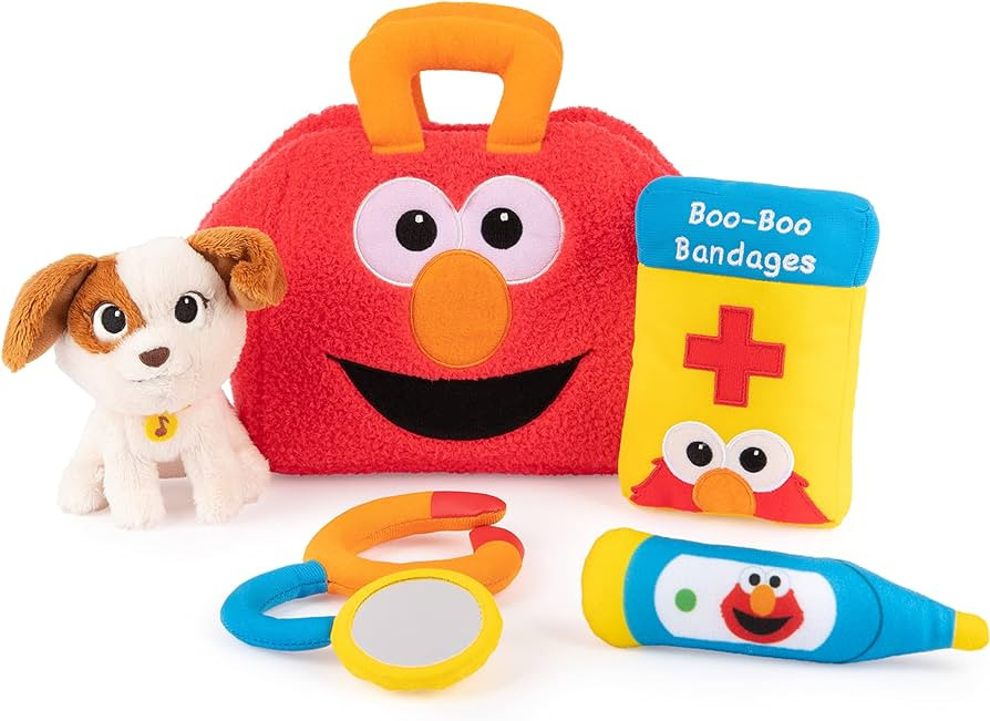 GUND Sesame Street Official Furry Friends Forever Elmo & Tango Checkup Playset, Premium Plush Sen... | Amazon (CA)