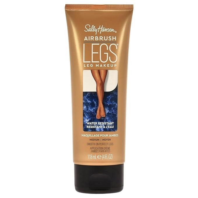 Sally Hansen Airbrush Legs®, Leg Makeup, Medium, Easy Application, Flawless Looking Legs, Water ... | Amazon (US)