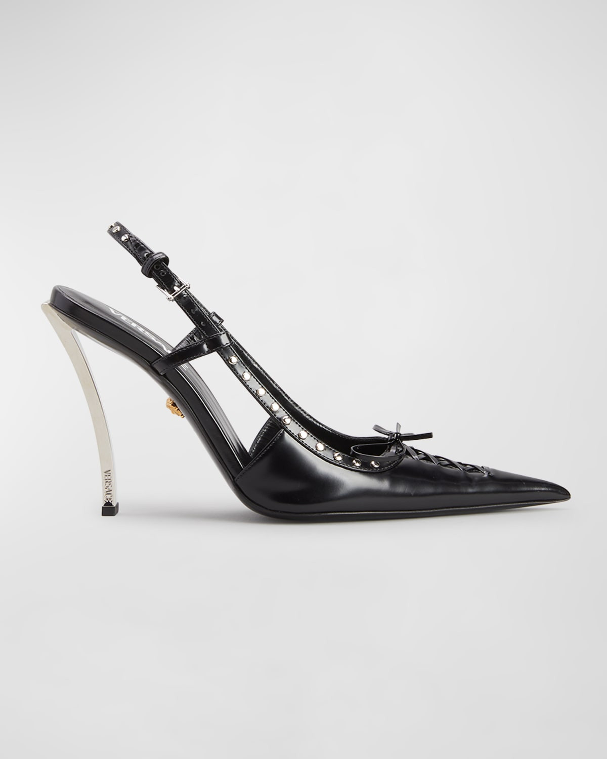 Corset Metal-Heel Slingback Pumps | Neiman Marcus