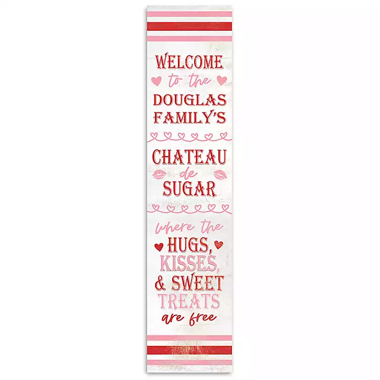 Personalized Chateau de Sugar Porch Board | Kirklands Home | Kirklands