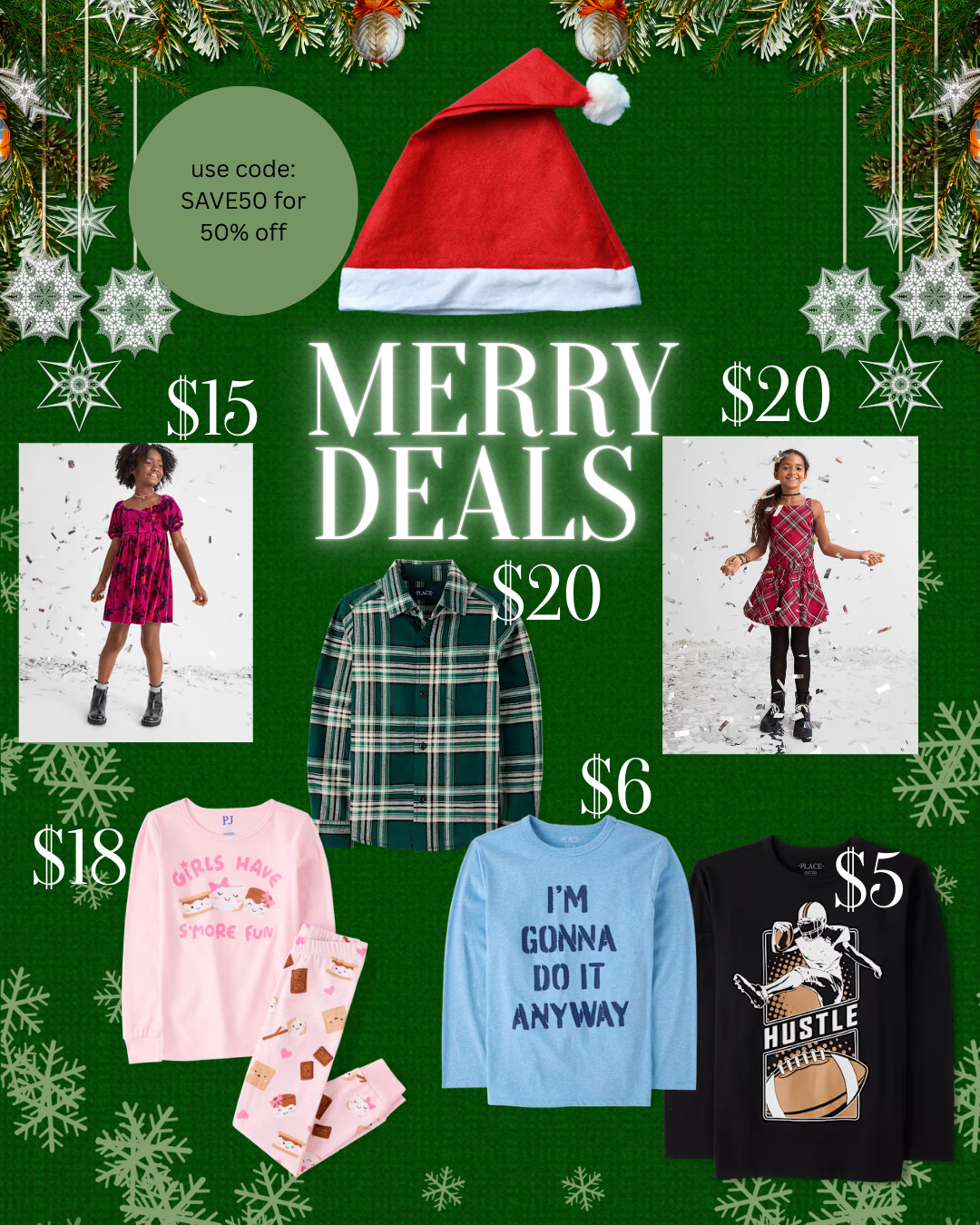 The Children's place is having a massive sale. Not only can you get 50% off with code SAVE50 but you get an extra 10% off through LTK! Sale ends tonight 12/4. 
So many great options- I linked a few of my favorites for you!
#thechildrensplace 

 

#LTKHoliday #LTKGiftGuide #LTKKids