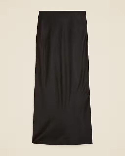 New Gwyneth slip skirt in viscose charmeuse | J. Crew US