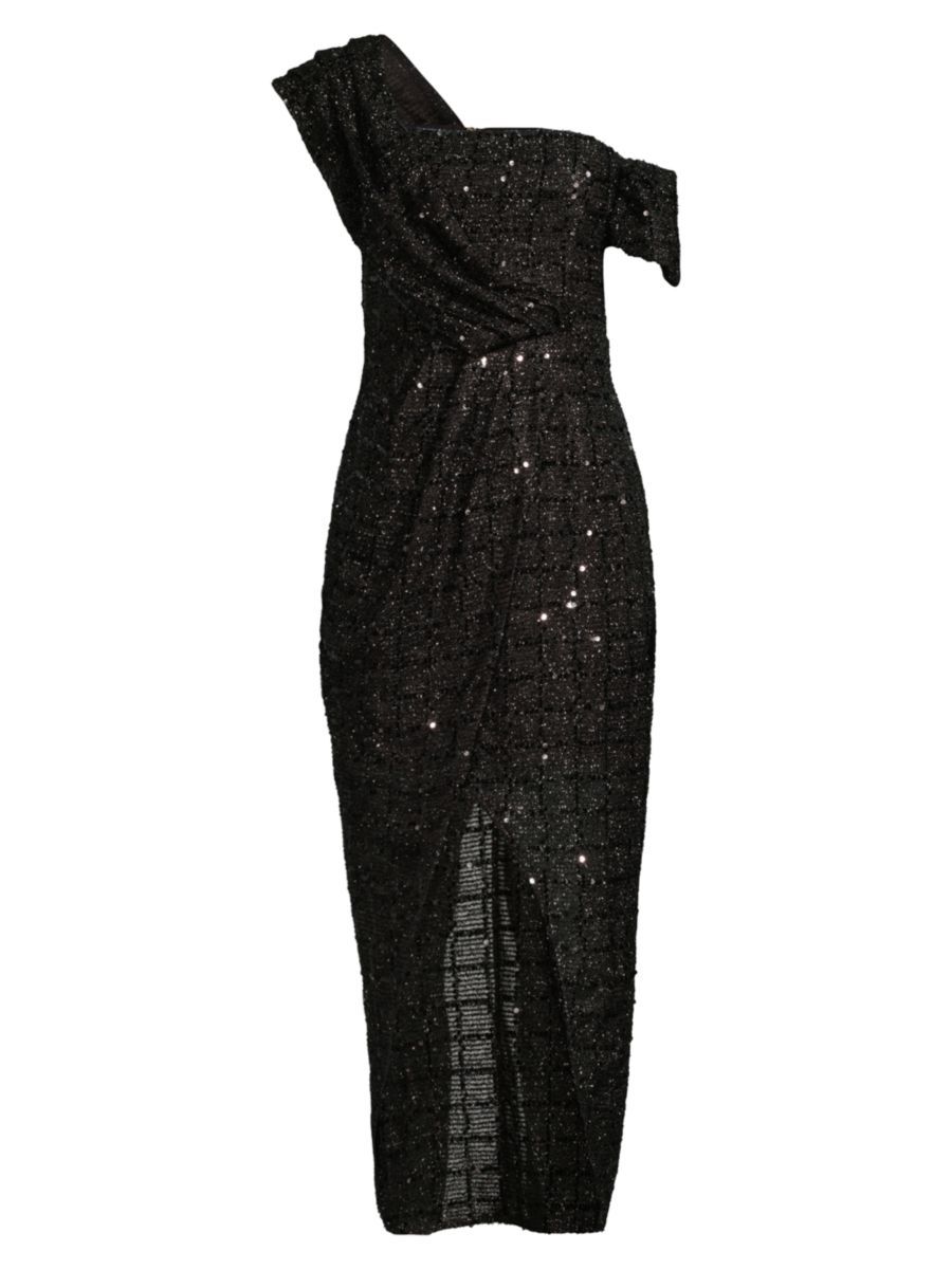 Elliatt Esther Sequined Midi-Dress | Saks Fifth Avenue