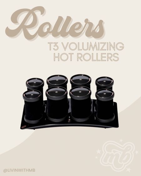 For extraordinary volume, body and shine, this is how we roll.

T3 HeatCore technology ensures fast heat-up and consistent heat transfer, while dual temperature settings deliver long-lasting style to all hair types. 

CoolGrip rollers with velvet flocking are easy to handle, making it a breeze to wrap. Includes 8 rollers in two sizes, crease-free clips to hold rollers in place, and a luxurious case for easy storage and travel.

#LTKstyletip #LTKbeauty #LTKFind