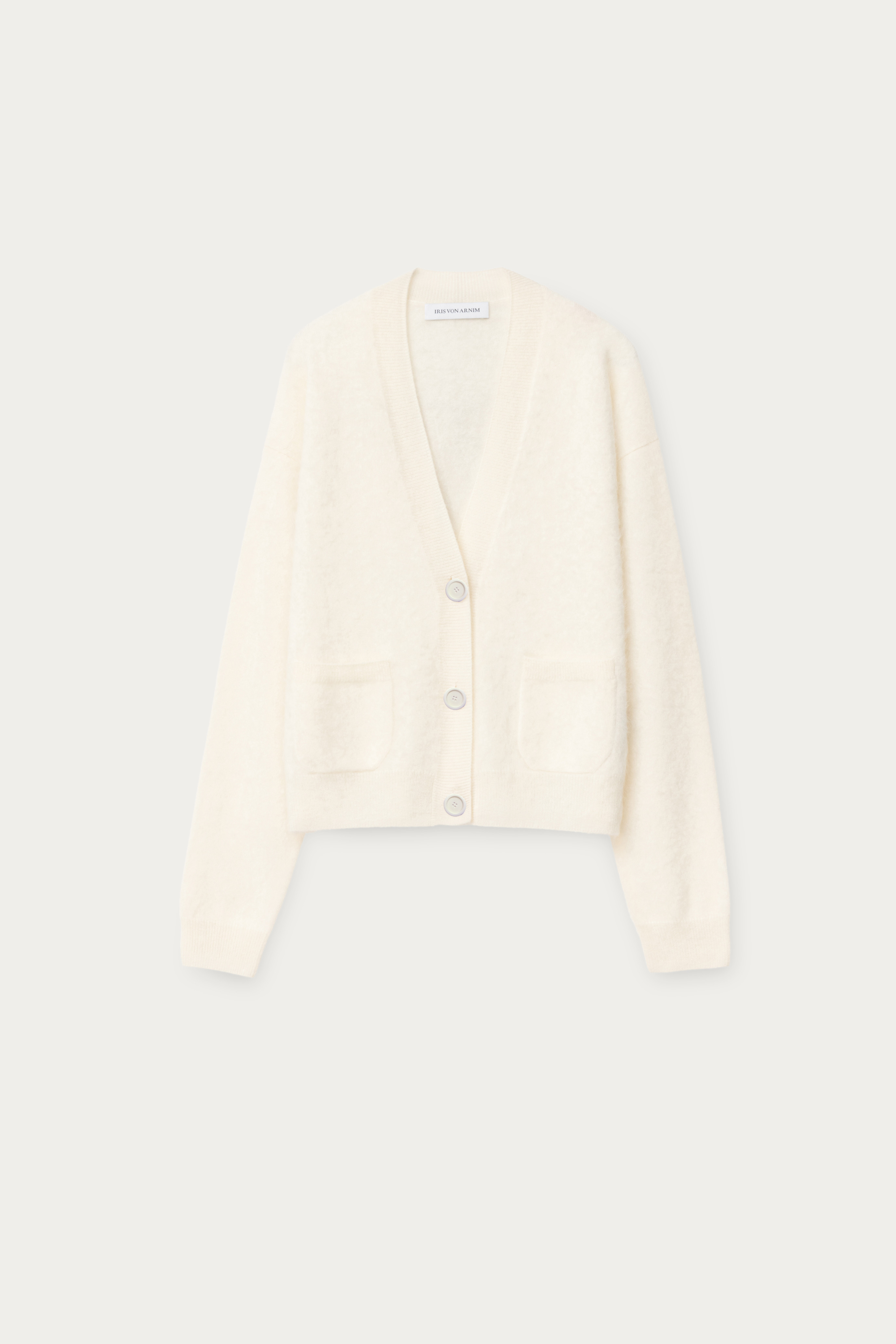 SERAPHINA | Brushed Cashmere Cardigan | Iris von Arnim