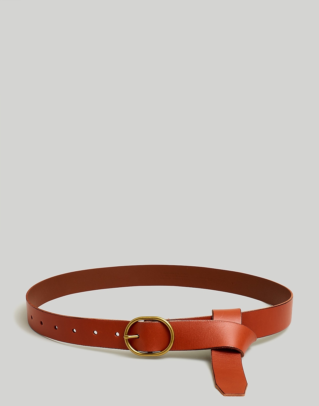 Extended Leather Belt | Madewell