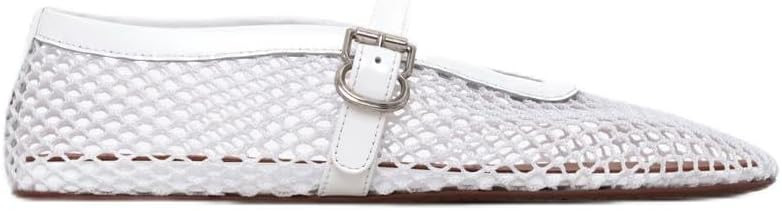 Women's Fashion Ballet Flats Pumps Mesh Buckle Lady Casual Leisure Shoes Classic | Amazon (US)