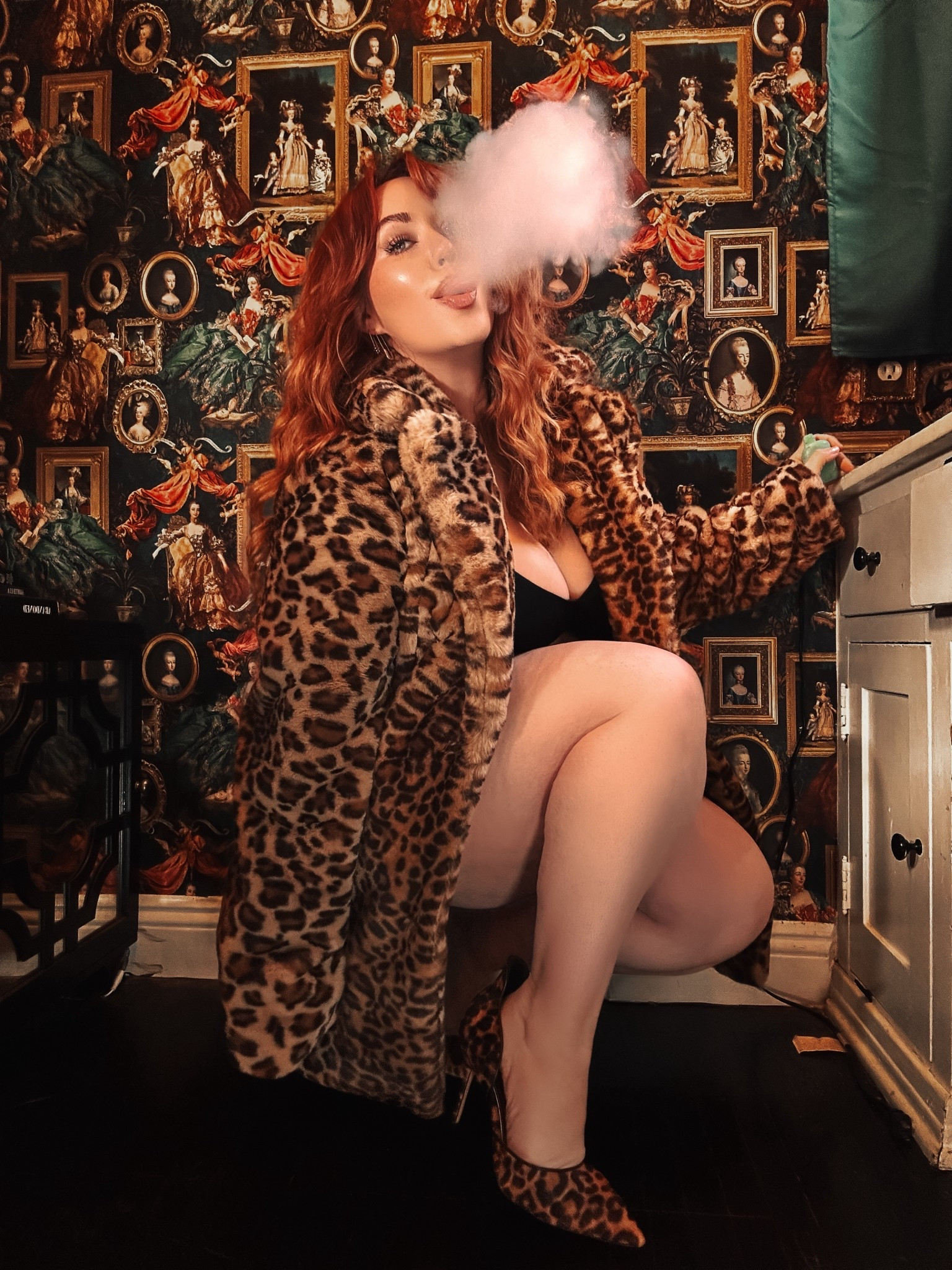 Leopard print is my favorite, so I decided to only wear it 😋 #leopardprint #altstyle #goth 

#LTKootd #LTKMidsize #LTKFindsUnder100