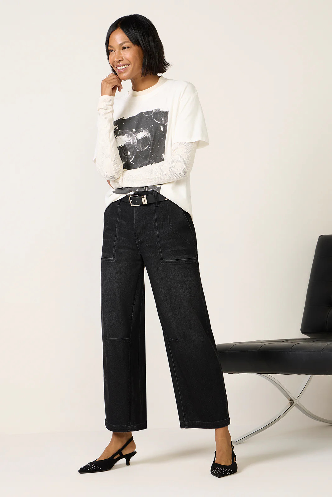 Ashton Barrel Jean | Evereve