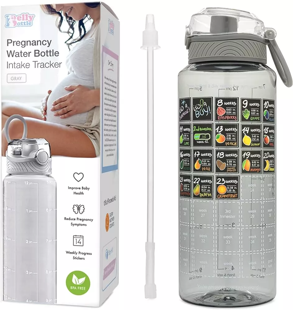  BellyBottle Pregnancy Water Bottle Tracker