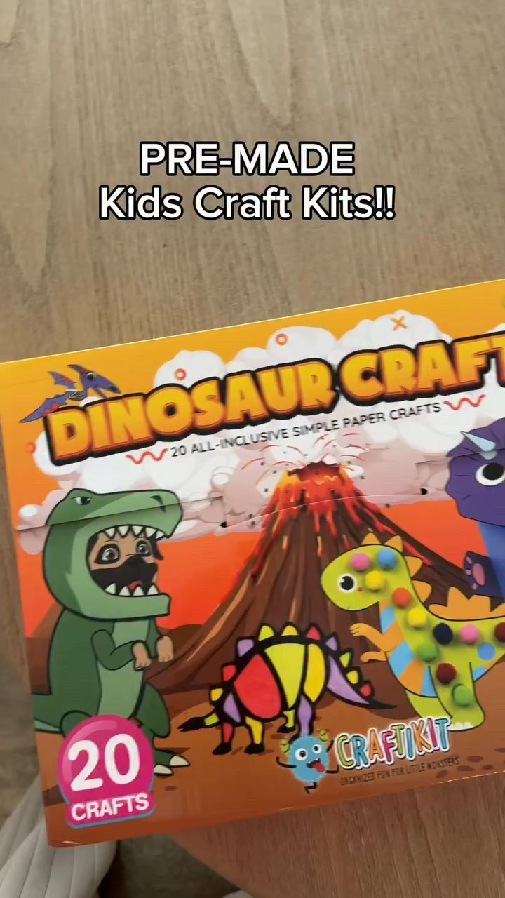 Comment “KIT” to snag these craft boxes!! Or tap the button on the bottom left to shop!! 🎨 Complete for everything you made need for that craft! So many fun crafts for the kids with minimal help needed!!🥰 so fun to pull out on those rainy at home days!! #kidscrafts #summercrafts #amazontoys