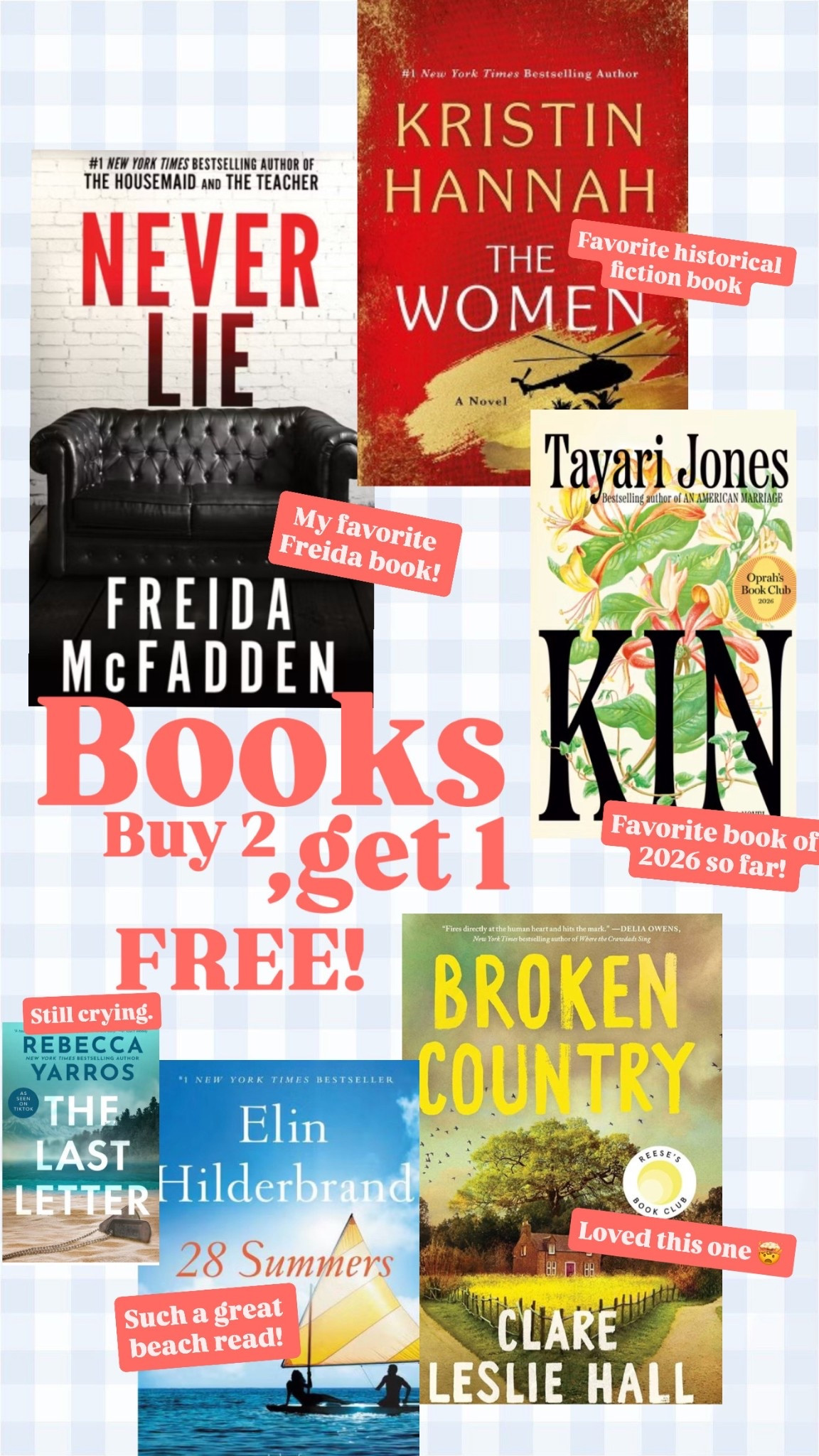 Books buy 2 get 1 free!! 

#LTKstorytime #LTKSaleAlert