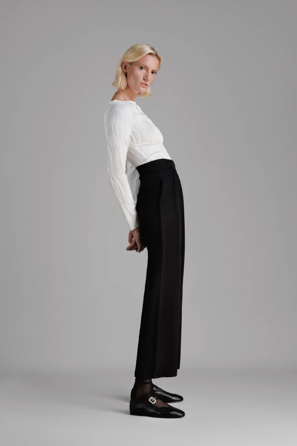 OLGA TEXTURED TOP | Tittonti