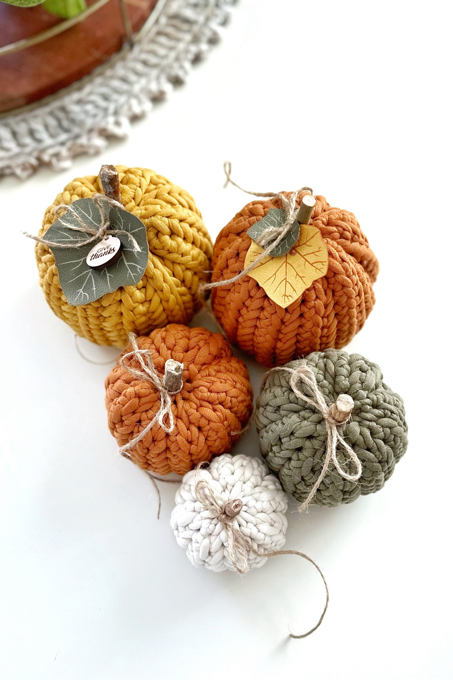 Everything you need to make the DIY Crochet Herringbone Pumpkin Pattern. Free pattern on my blog simplymadebyerin.com

#LTKCrafts #LTKDIY #LTKFall

#LTKSeasonal #LTKHome