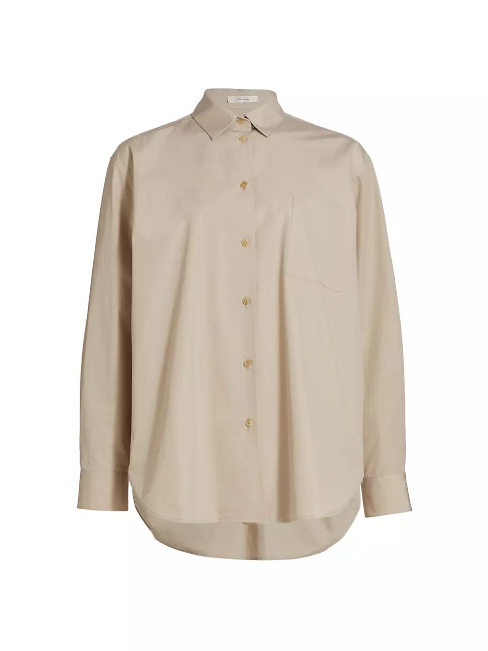 Brant Oversized Poplin Shirt | Saks Fifth Avenue
