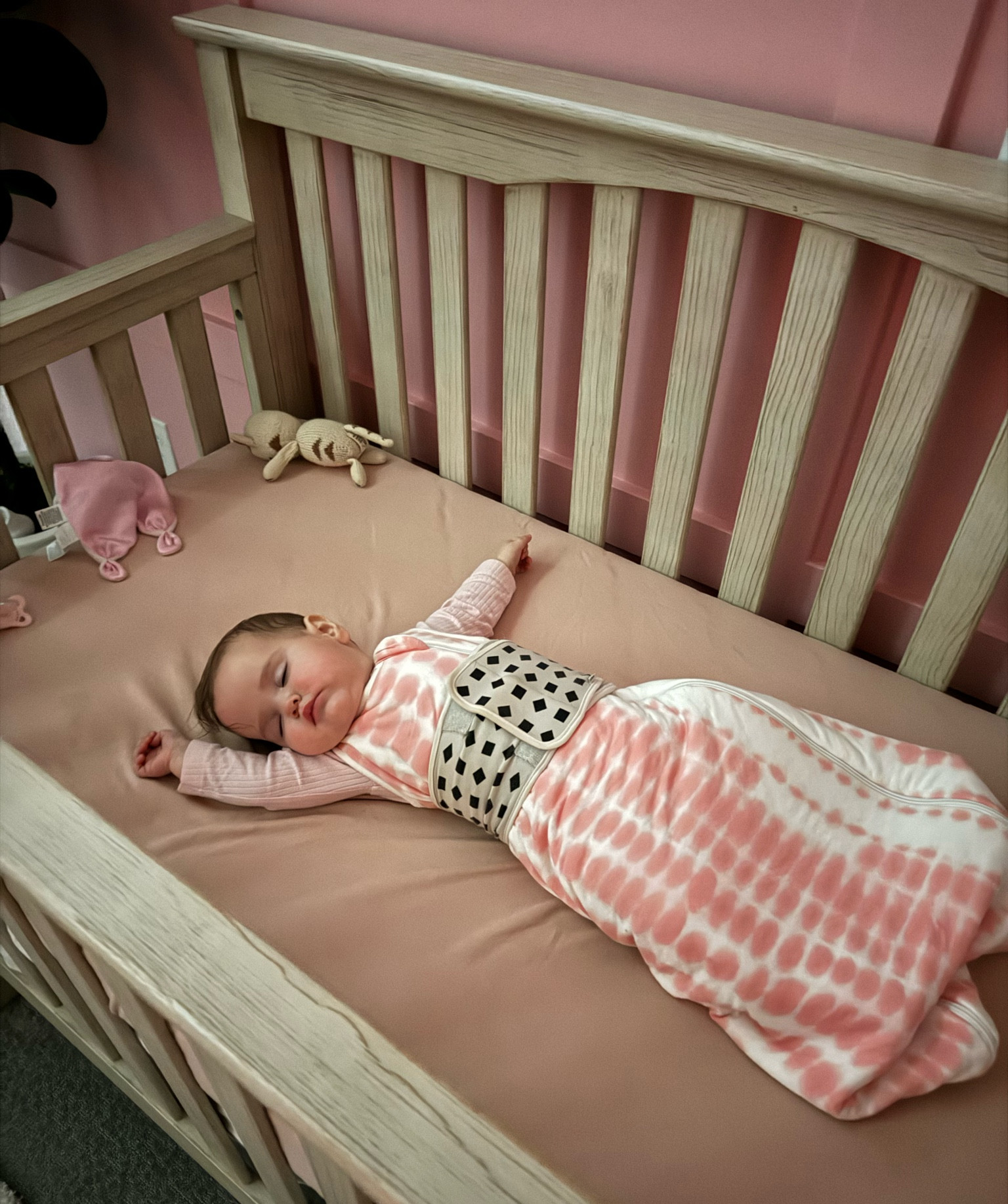 Favorite baby sleep sacks we use! *the band is a breathing band that pairs with our monitor it tracks her breathing and will alert me if breathing isn’t detected 

#LTKBump #LTKBaby