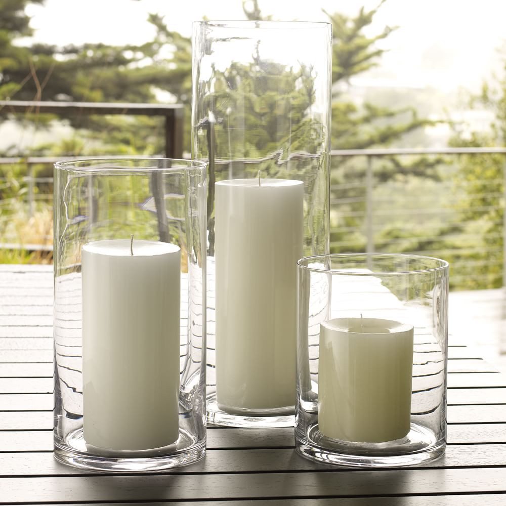 Simple Hurricane, Short, Clear | West Elm (US)