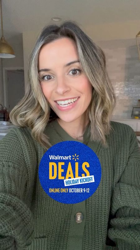 A little sneak peak into the @Walmart deals holiday kickoff starting 12pm est October 9th-12th #ad #walmartpartner

One thing I’m doing this year shopping early! I love that Walmart is starting the holiday season early —less stress for me and I can check my list off knowing I’m getting a great value 

#LTKsalealert #LTKHoliday #LTKfindsunder100