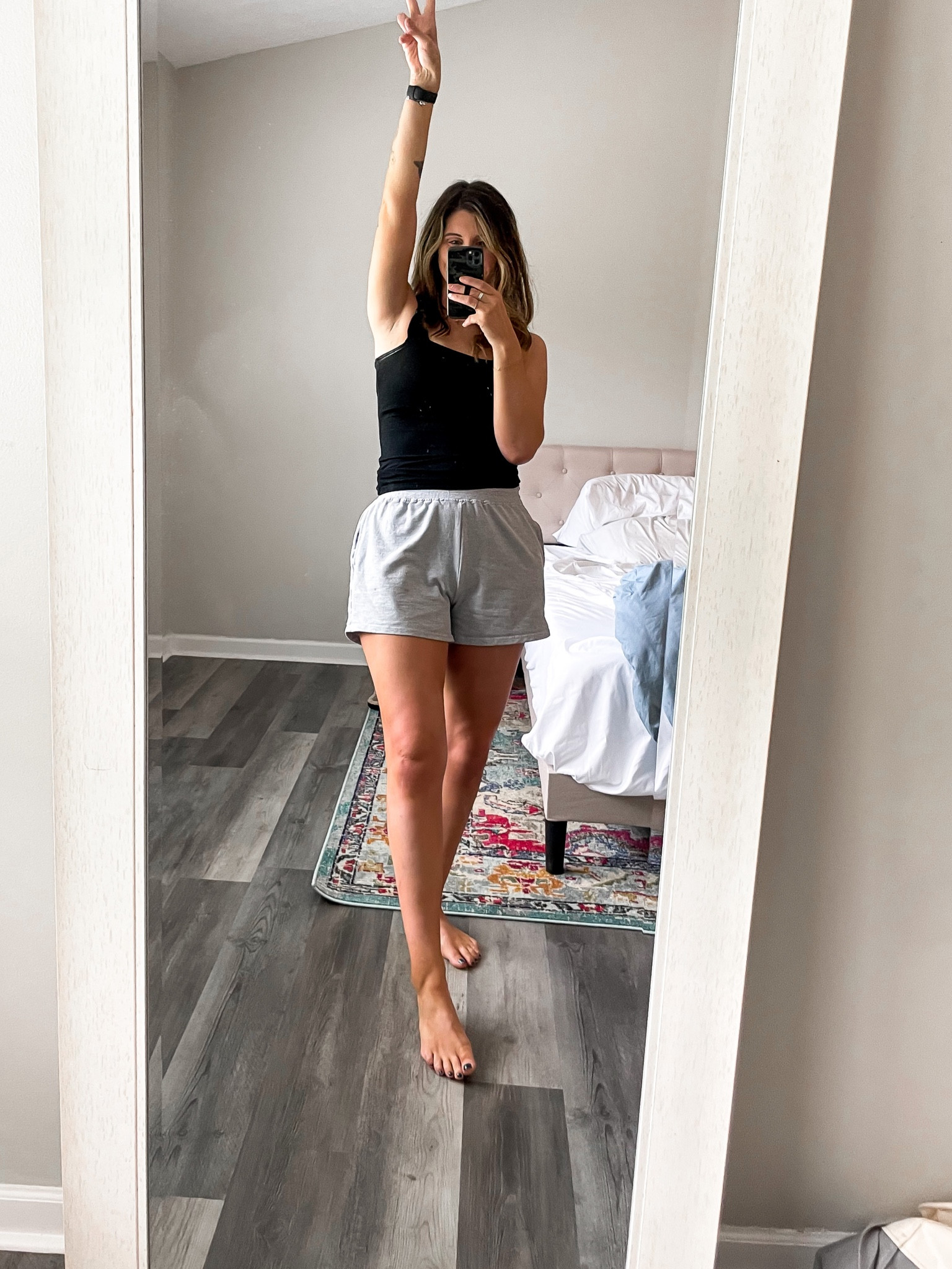 pj/errands/sleep/SAHM shorts. 

Wearing Large- TTS!

Linked shorts and ruffle tank- both amazon!

Amazon find
Amazon fashion

#LTKunder50 #LTKstyletip