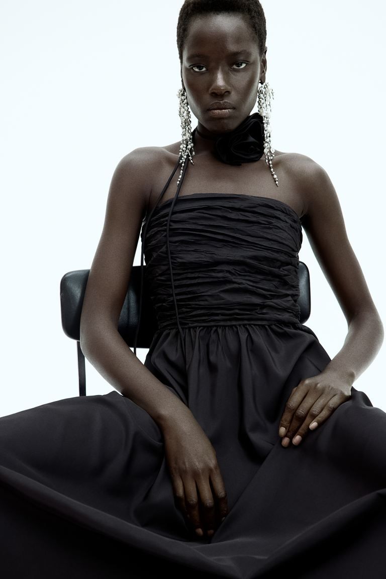 Bandeau Dress - Black - Ladies | H&M US | H&M (US + CA)