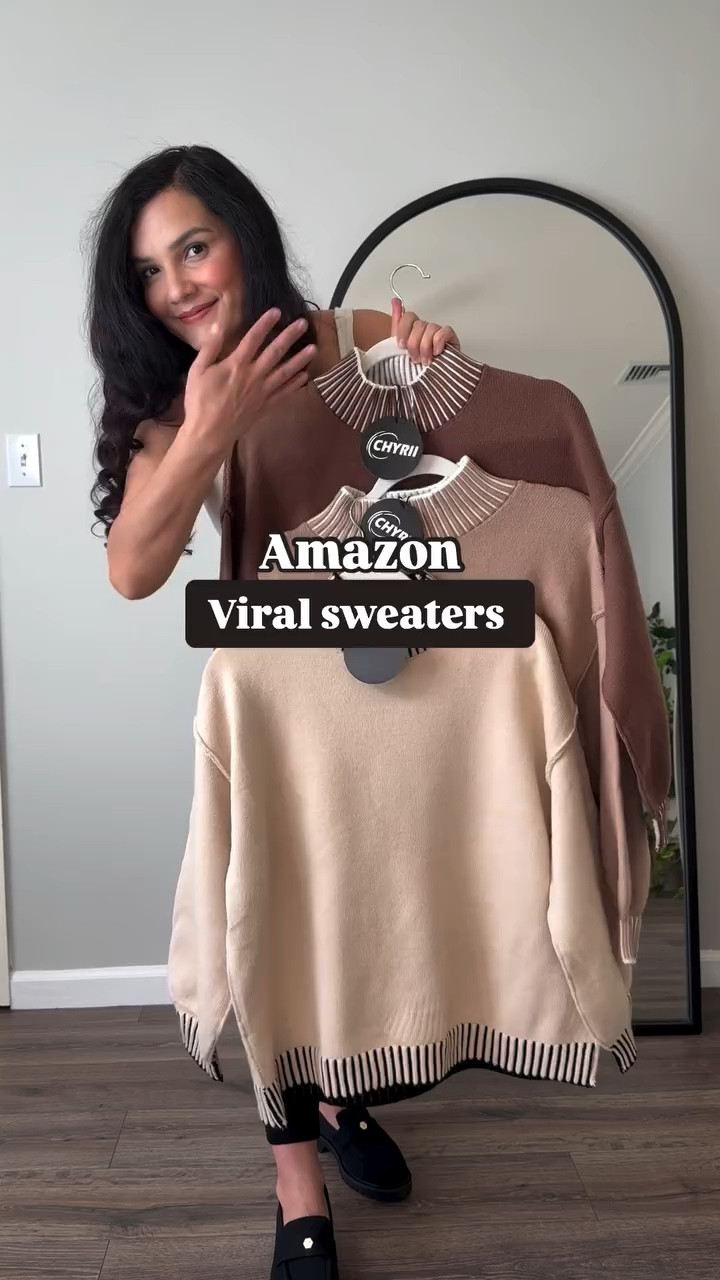 These viral sweaters 👏🫶🔥
✅ To shop this reel comment “SHOP below
And I’ll send you all the outfit details.
.
or
.
✅ The link to shop is also in my stories and in my bio.
.
Links are affiliate links
@shop.LTK
.
For more inspiration hit Follow
To reference this look hit Save

Autumn fashion 2024, daily outfit ideas, everyday style, simple fits, effortless chic outfit inspo, fashion inspo, fashion style, ootd, outfit inspiration, minimal outfit, minimal outfit inspiration
Highlight reel of recent favorites
#bumpstyle #bumpfriendlystyle #maternity 
#sweaterweather #affordablefashion #minimalstyle ##easyoutfits # #ltkfind #basicoutfits #neutraloutfits  #minimalstyledaily #dailyoutfits #waystowear #amazon #amazonfinds #effortlessstyle
📸 @snap.topia outfits are