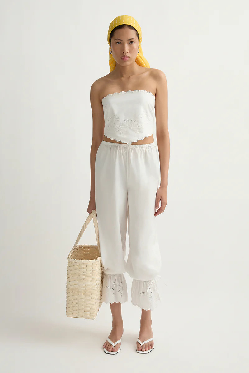 LOIS PANT - VINTAGE WHITE | POSSE (Australia & New Zealand)