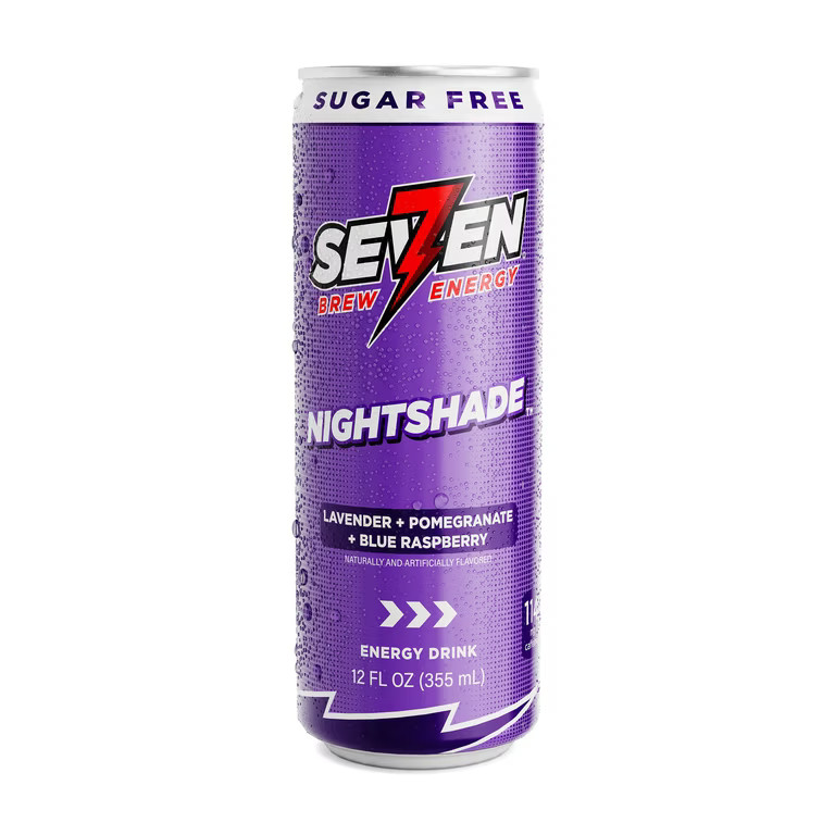 7 Brew Energy Drink, Nightshade Sugar Free (12 fl oz.) | Walmart (US)