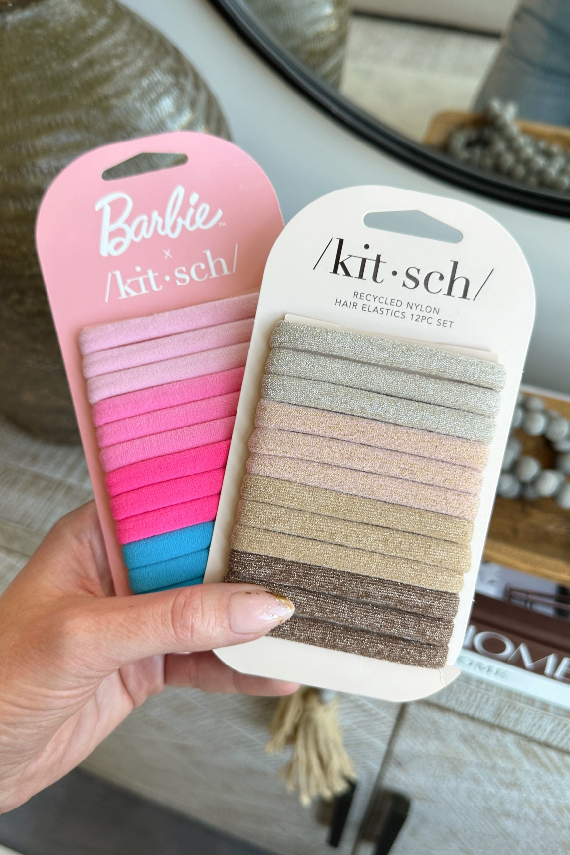 Friendly reminder that stretchy hair ties are key to nailing a lot of my hairstyles (and many others you see online)! They provide more flexibility and allow you to tuck, stuff, and manipulate as needed! These are the two main packs I use. I always keep a few in stock. I’ve seen them at Target, CVS, my local grocery stores, Amazon, and the Kitsch website. Currently $6!!

#LTKSeasonal #LTKBeauty #LTKSummerSales