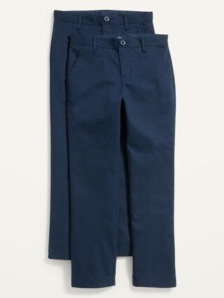 Uniform Built-In Flex Skinny Pants 2-Pack for Boys | Old Navy (CA)
