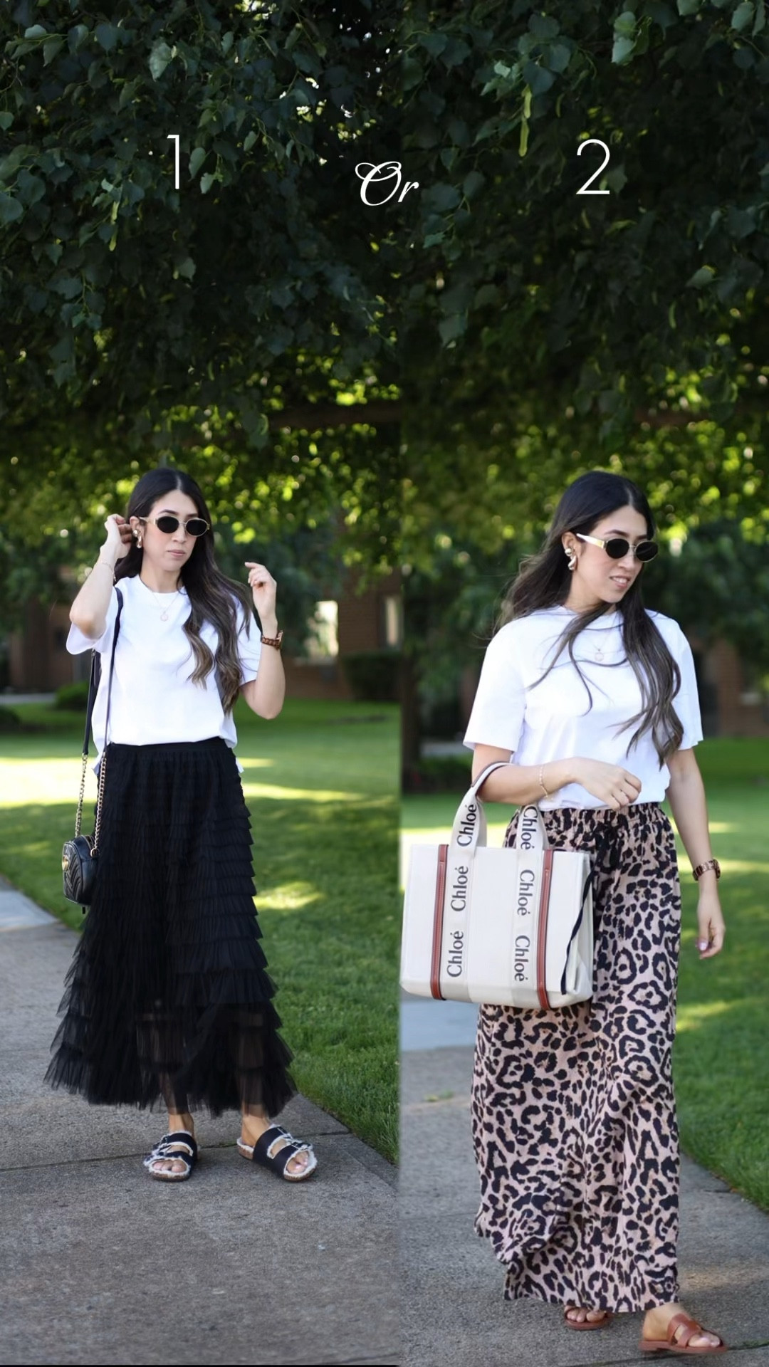 1 or 2? 
Summer outfit 

#LTKVideo #LTKStyleTip #LTKSummerSales