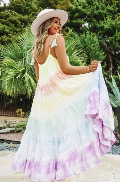 My Better Half Dress - Tie Dye | Hazel and Olive