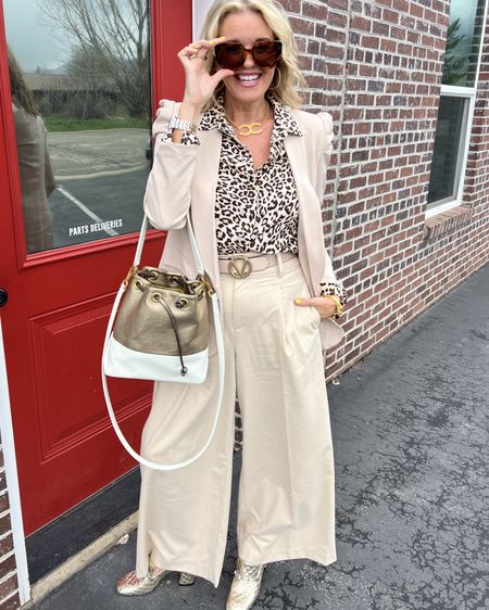 Gucci Sunglasses 

Chic and a summer staple that add a chic classic look to any outfit 

Laudi Vindi custome made bag

Outfit pieces linked more details up on blog and in prior post

#LTKStyleTip #LTKOver40