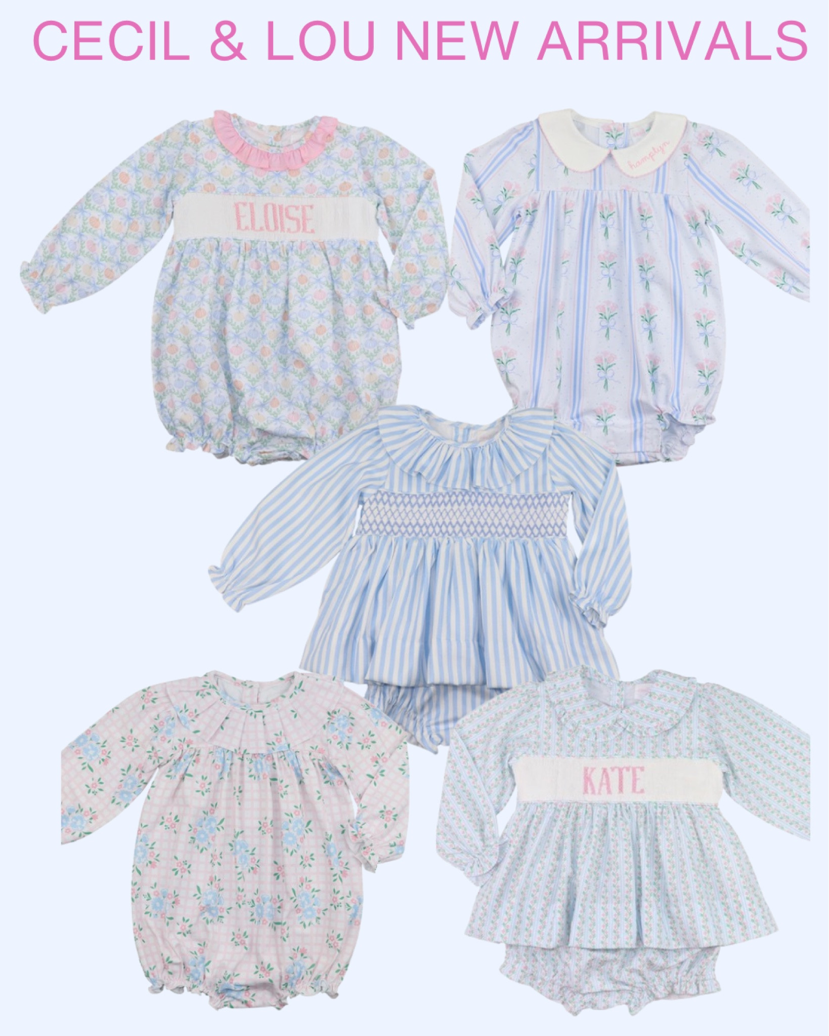 Cecil and Lou Baby Girl New Arrivals!

#LTKKids #LTKFamily #LTKFamily #LTKKids #LTKBump