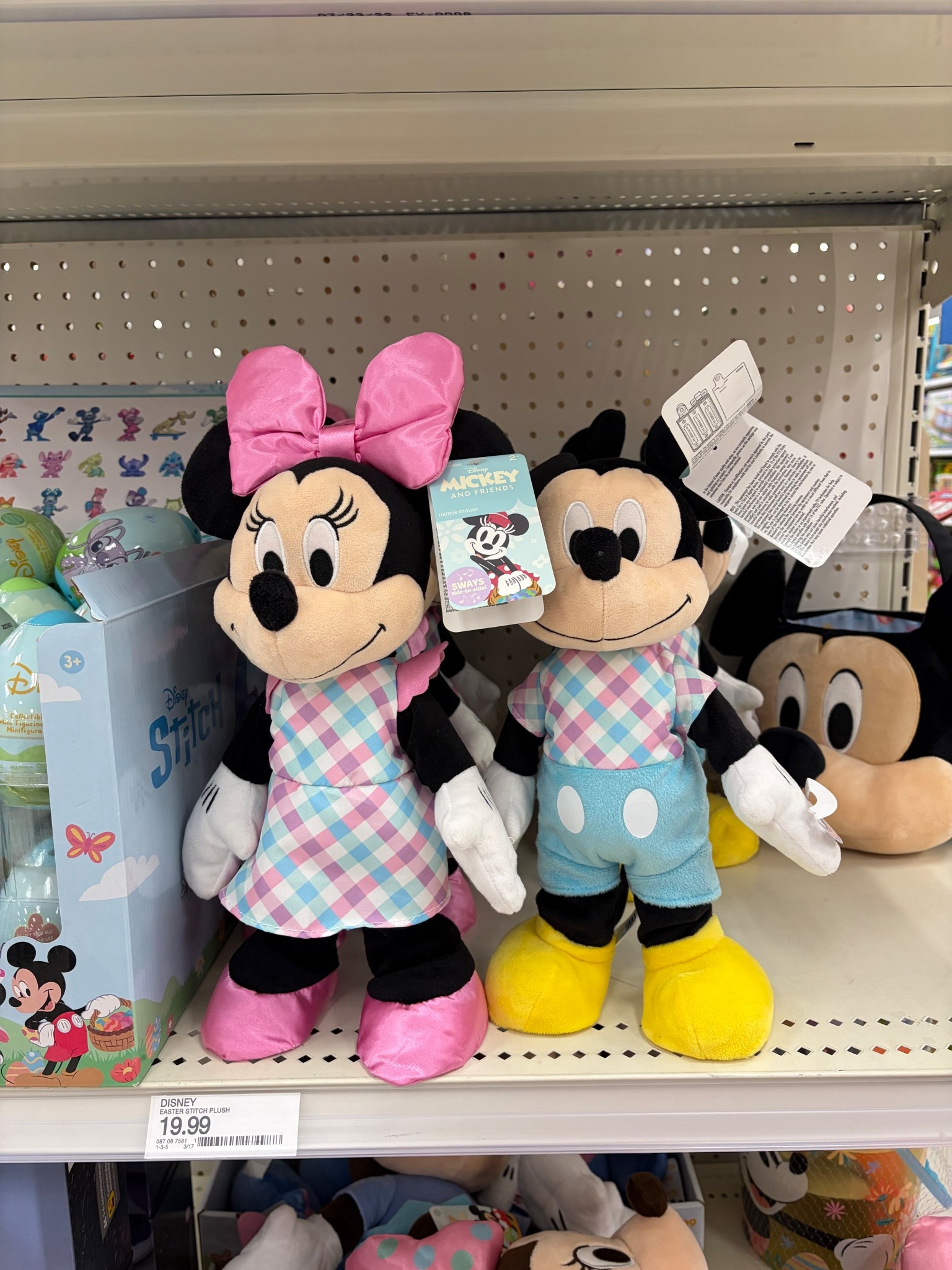 Dancing Mickey and Minnie Easter plushes from Target! 🩷💙

#LTKKids #LTKmomlife #LTKSeasonal