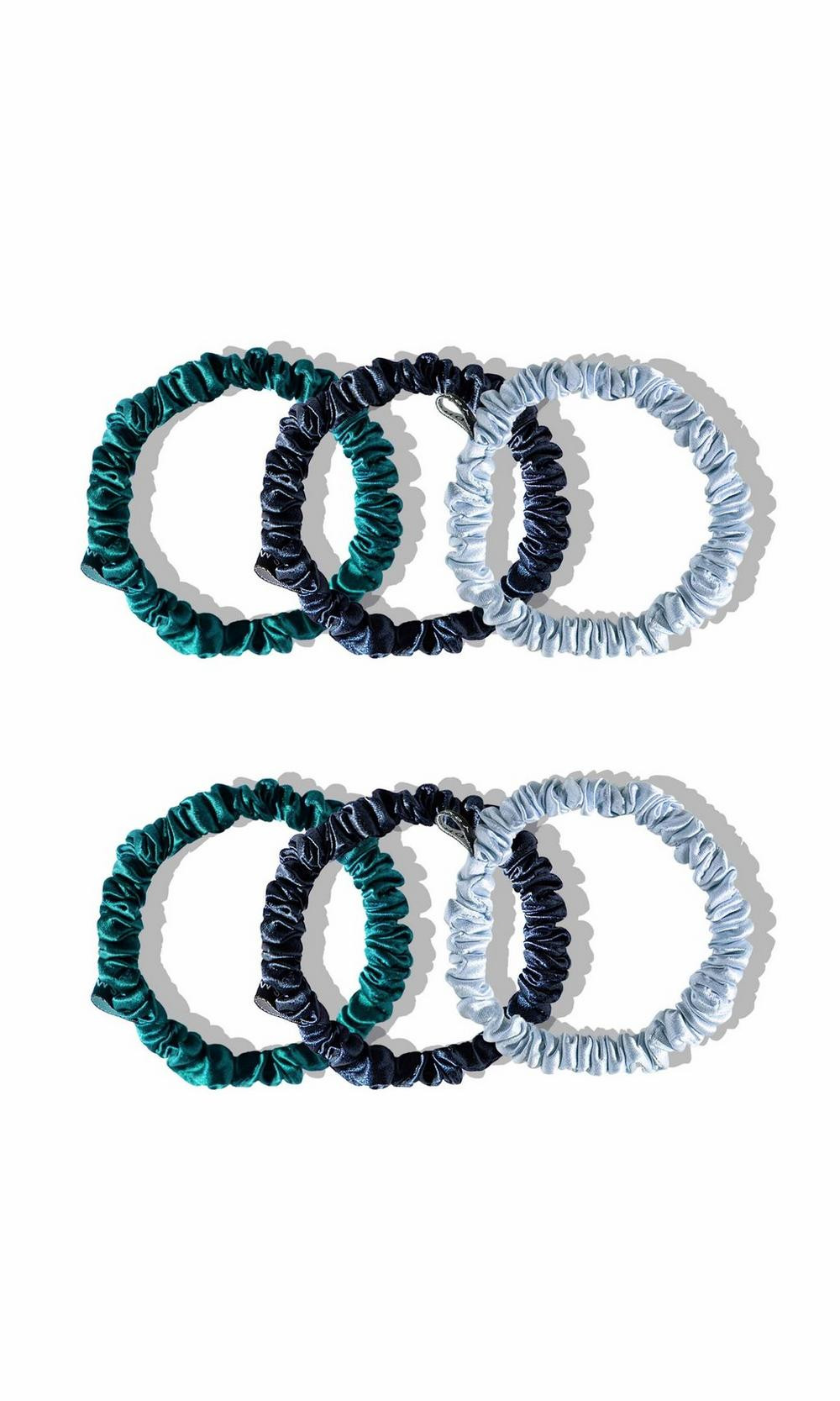 Drowsy Skinny Scrunchie Set - Green Sapphire | Ulta