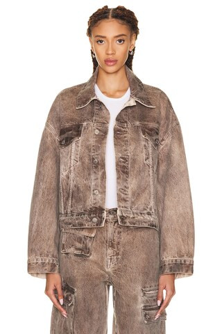 GRLFRND Christi in Brown | FWRD 